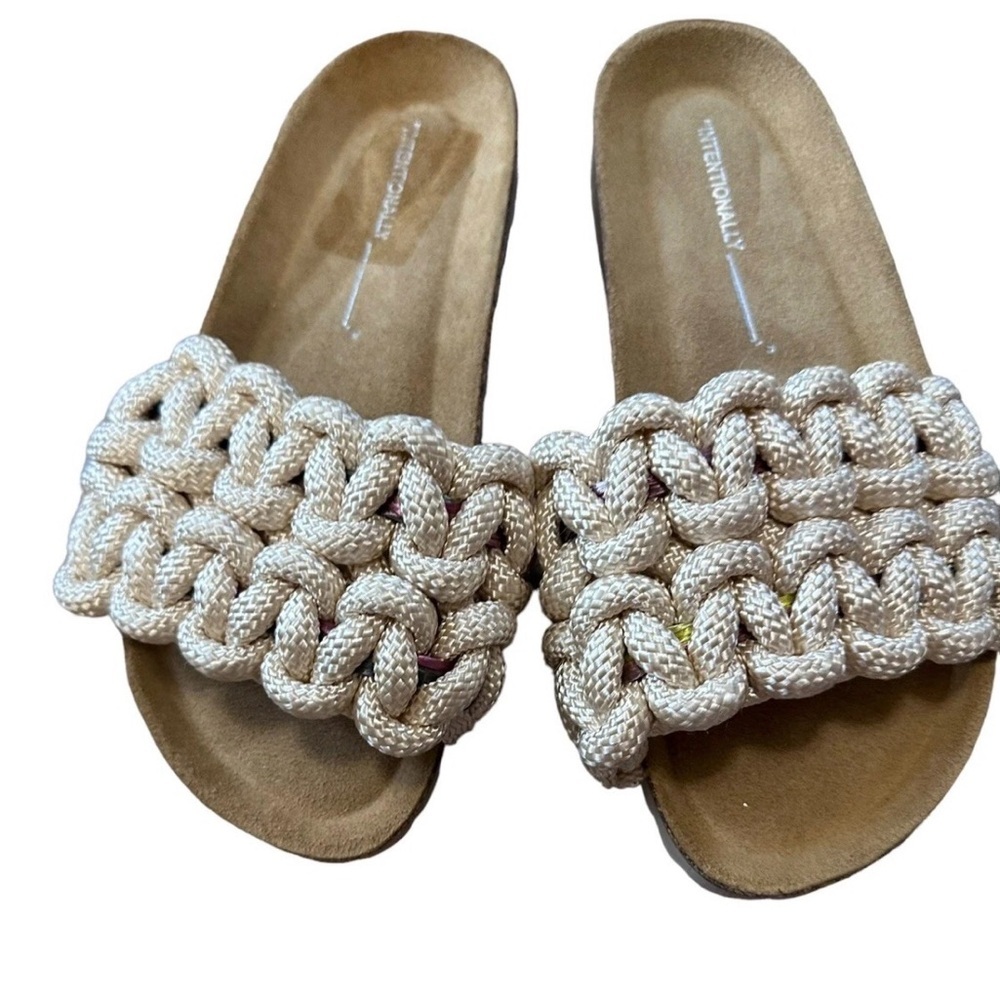 Intentionally Blank Macro Slide Sandals  Size 37​